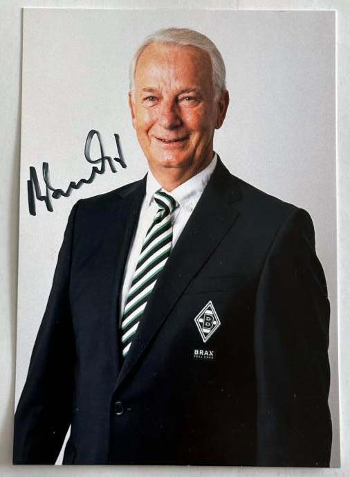 Rainer Bonhof original autograph on 6x4 postcard