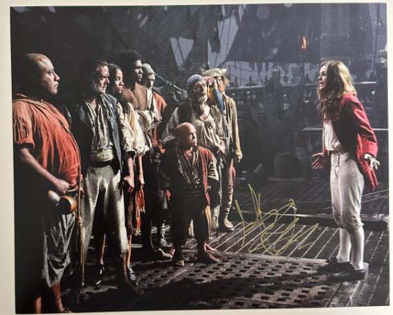 Martin Klebba original Autogramm auf 20x25 Fluch der Karibik Foto