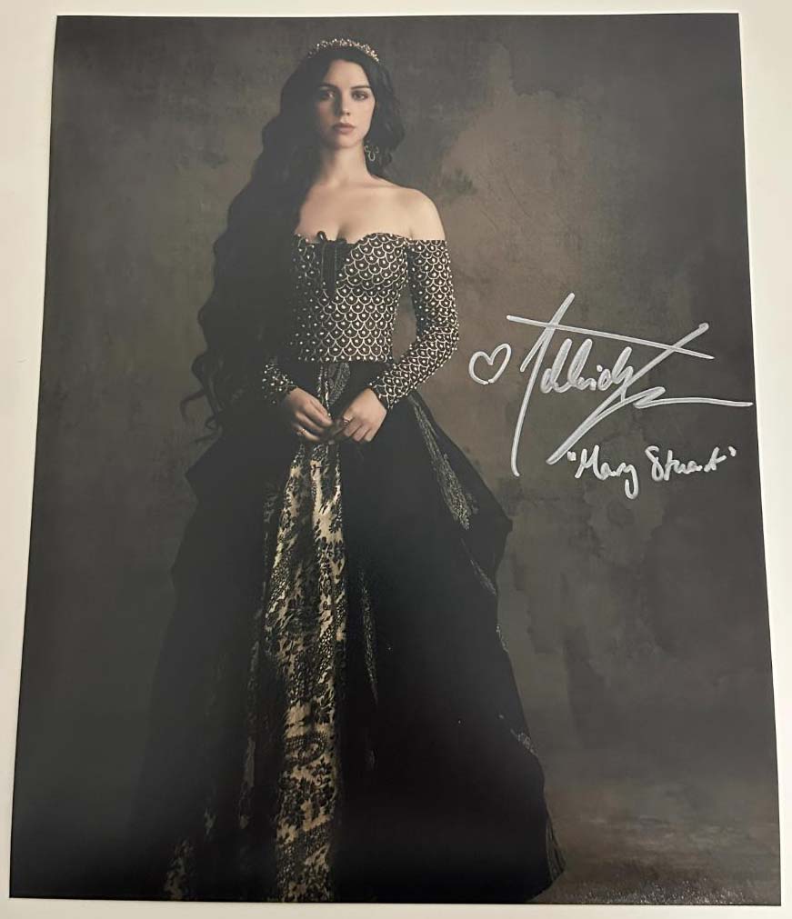 Adelaide Kane original Autogramm auf 20x25 Foto