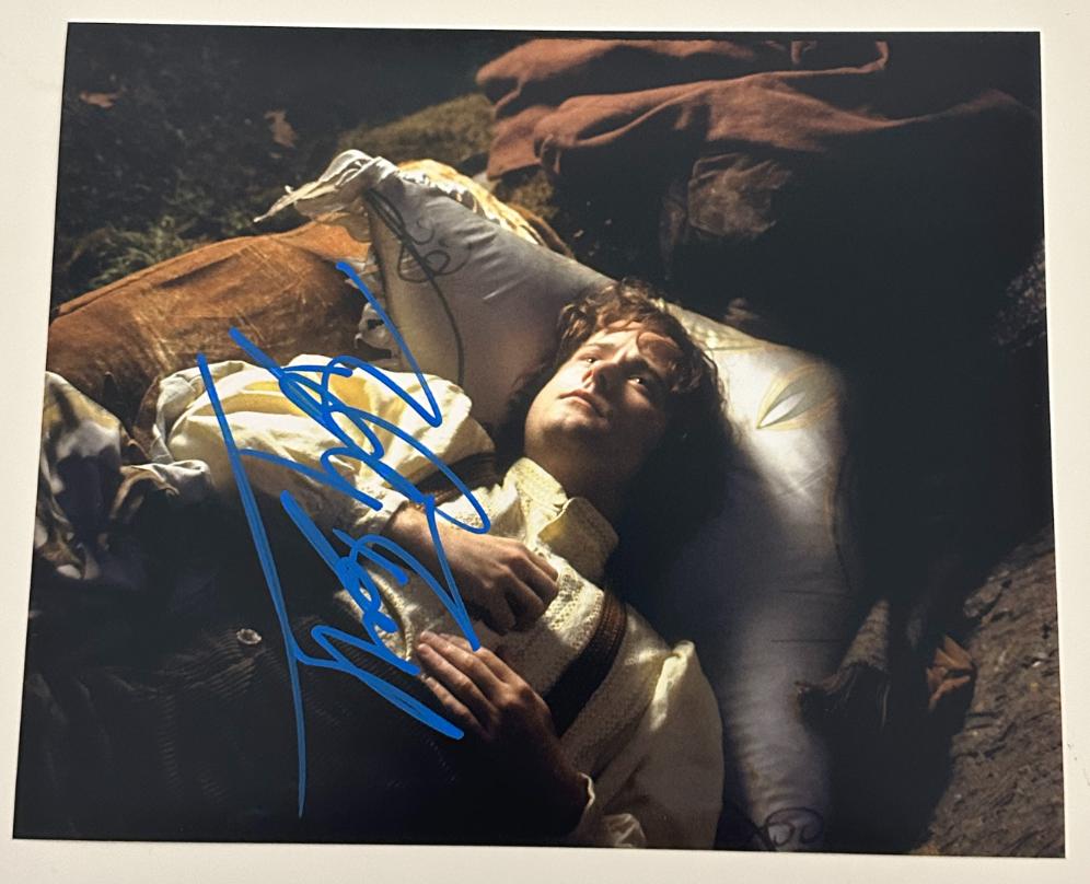 Billy Boyd aka Pippin original autograph on 8x10 Lord of the Rings photo 