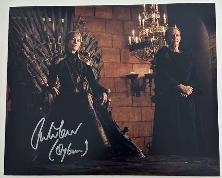 Anton Lesser original autograph on 8x10 Game of Thrones photo 