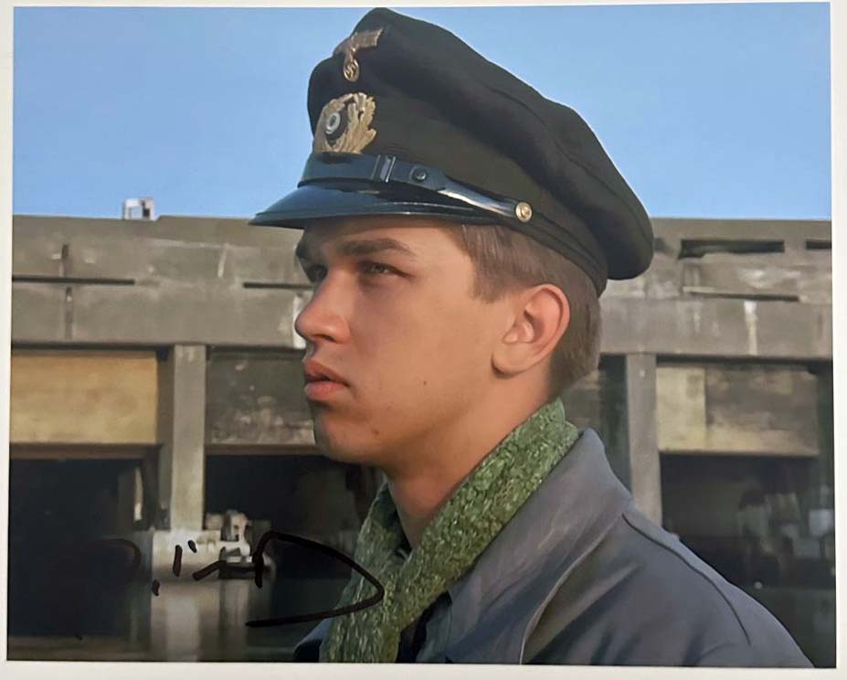 Martin May original autograph on 8x10 Das Boot photo