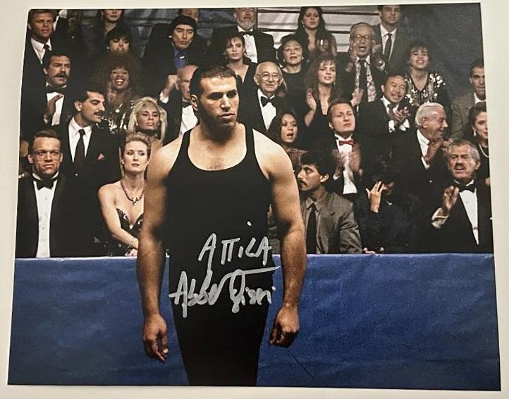 Abdel Qissi original autograph on 8x10 photo 