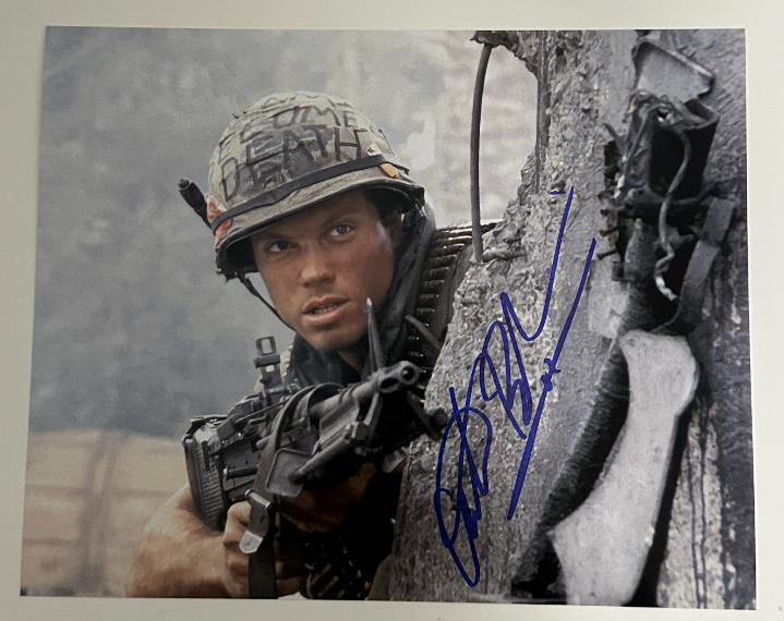 Adam Baldwin original Autogramm auf 20x25 Full Metal Jacket Foto    