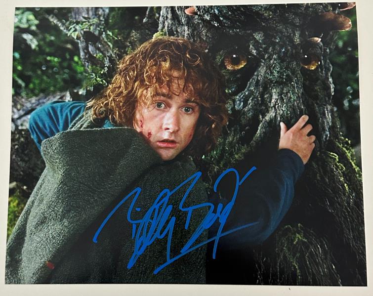 Billy Boyd aka Pippin original autograph on 8x10 Lord of the Rings photo 