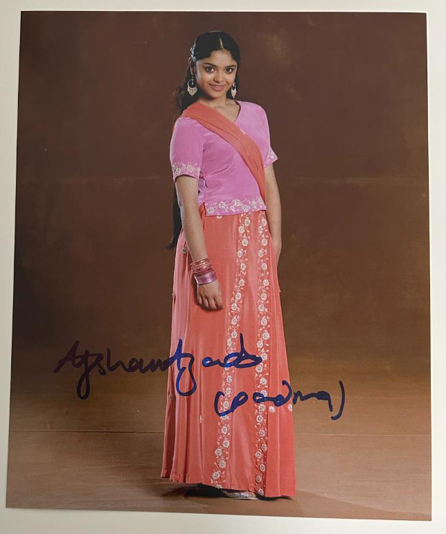 Afshan Azad original Autogramm auf 20x25 Foto Harry Potter