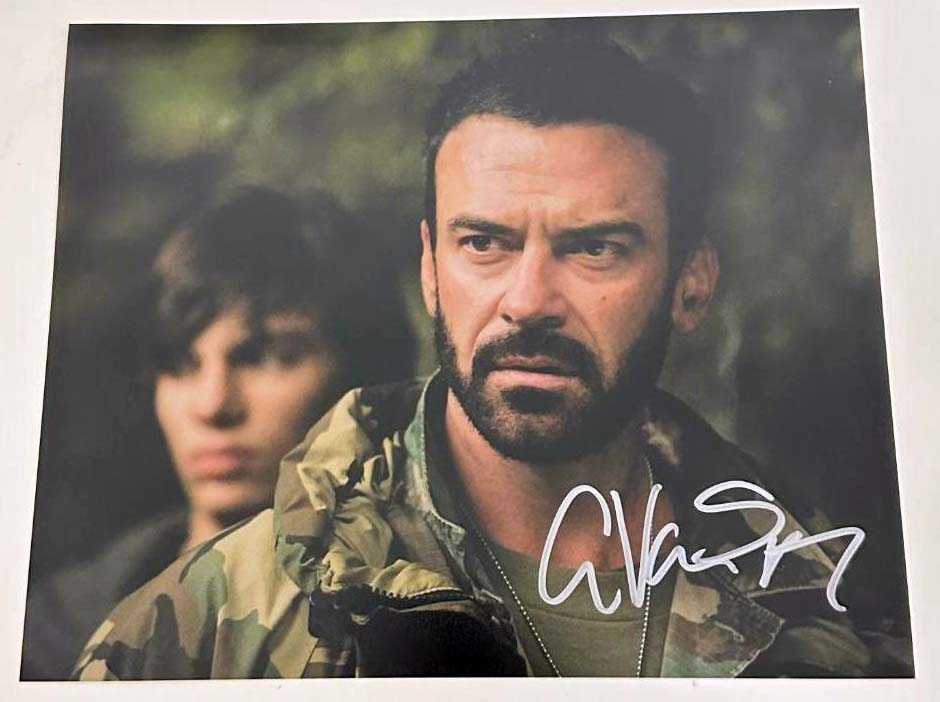 Alan van Sprang original autograph on 8x10 photo