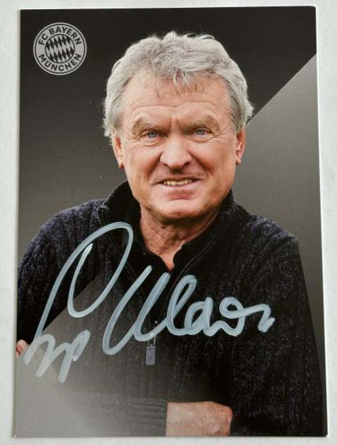 Sepp Maier original autograph on 6x4 postcard