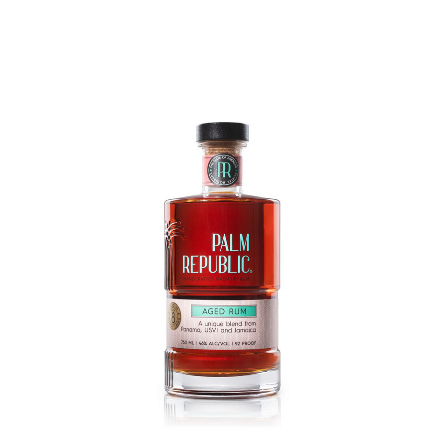 Palm Republic - 1 bottle AGED RUM - SIGNED by Eric Winter