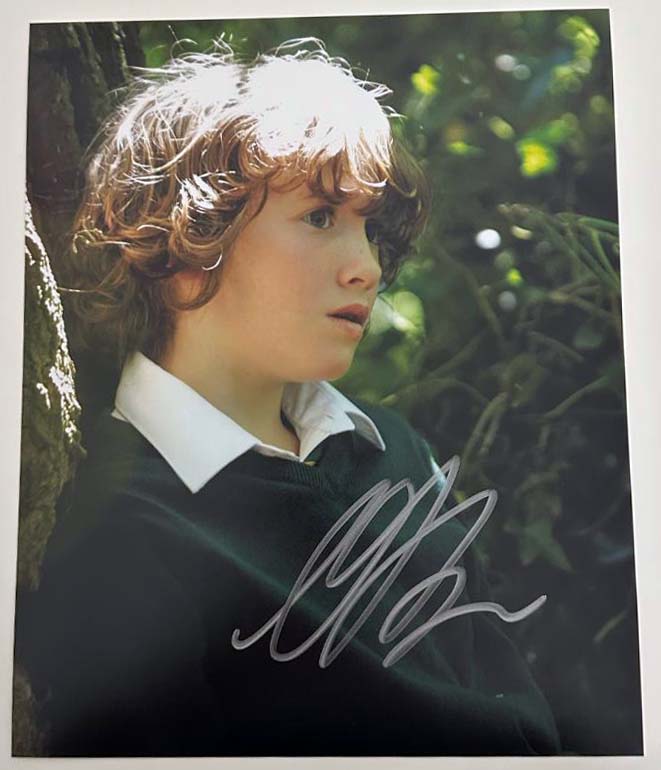 Art Parkinson original autograph on 8x10 Game of Thrones photo 