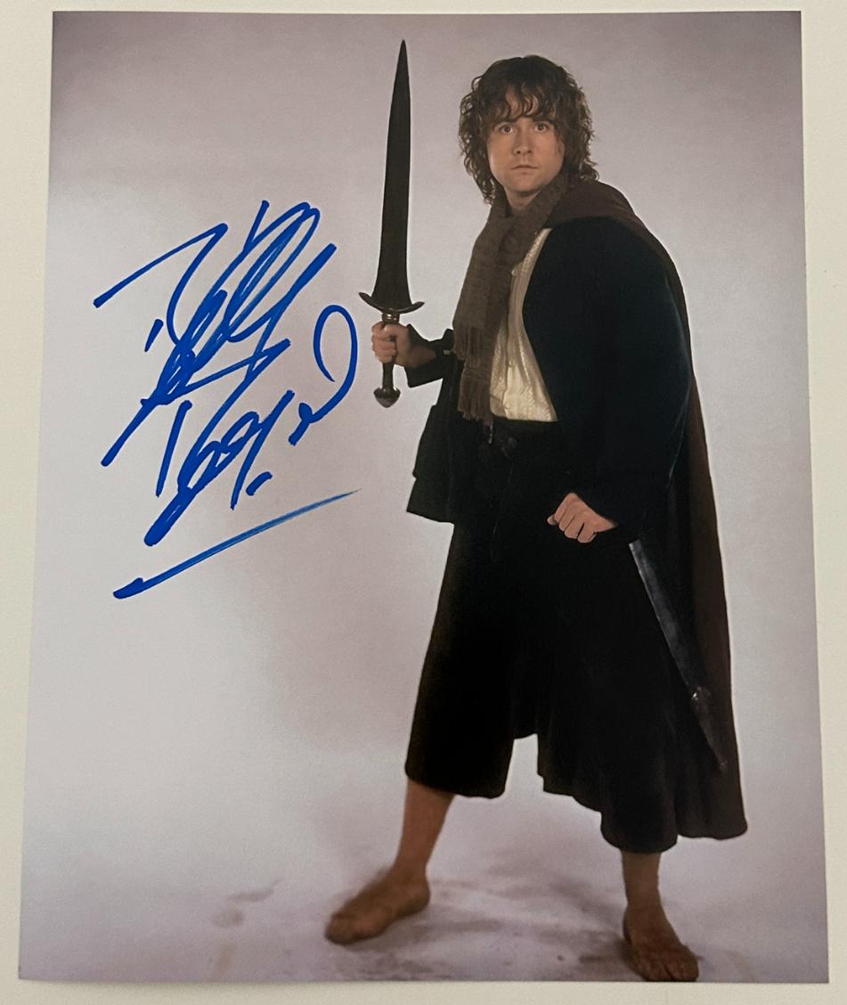 Billy Boyd aka Pippin original autograph on 8x10 Lord of the Rings photo 