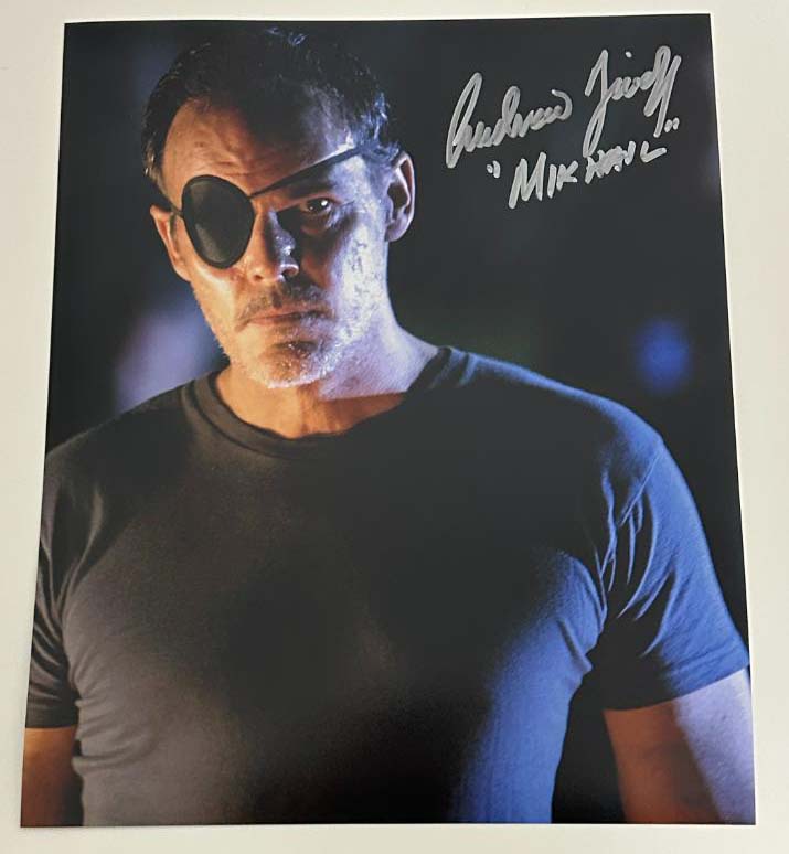 Andrew Divoff original autograph on 8x10 Lost photo