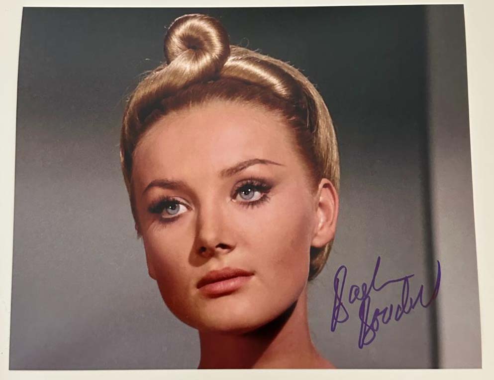 Barbara Bouchet original autograph on 8x10 Star Trek photo