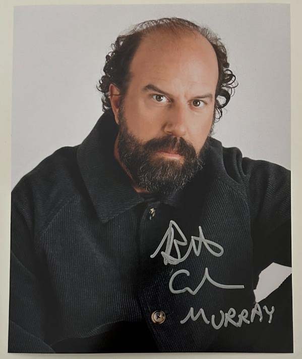 Brett Gelman aka Murray original autograph on 8x10 Stranger Things photo