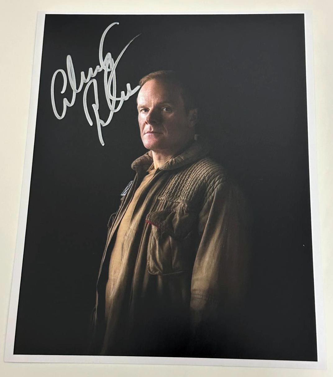 Alistair Petrie aka Draven original autograph on 8x10 Star Wars photo 