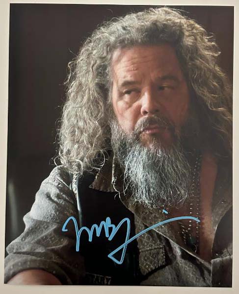 Mark Boone Jr. aka Bobby Munson original autograph on 8x10 Sons of Anarchy photo