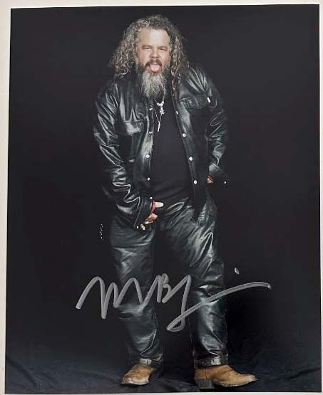 Mark Boone Jr. aka Bobby Munson original autograph on 8x10 Sons of Anarchy photo