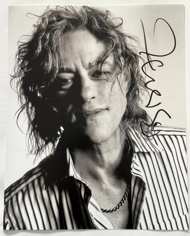 Bob Geldof original autograph on 8x10 photo 