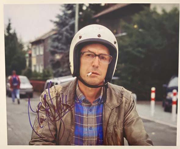 Martin Semmelrogge original Autogramm auf 20x25 Bang Boom Bang Foto
