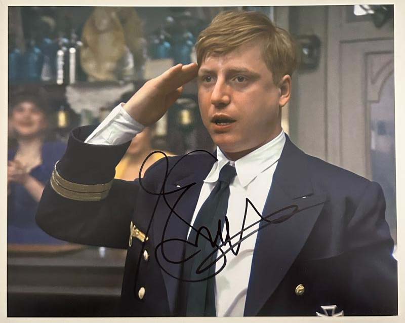 Martin Semmelrogge original Autogramm auf 20x25 Das Boot Foto