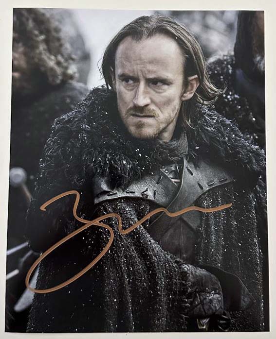 Ben Crompton original autograph on 8x10 Game of Thrones photo