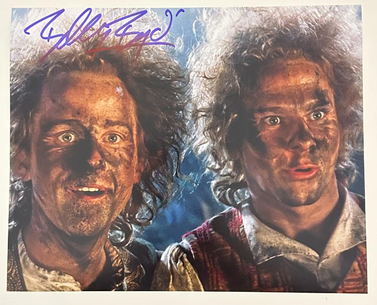 Billy Boyd aka Pippin original autograph on 8x10 Lord of the Rings photo 