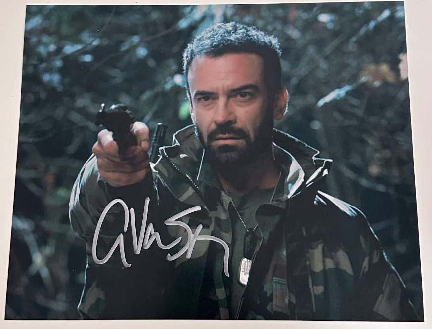 Alan van Sprang original autograph on 8x10 photo
