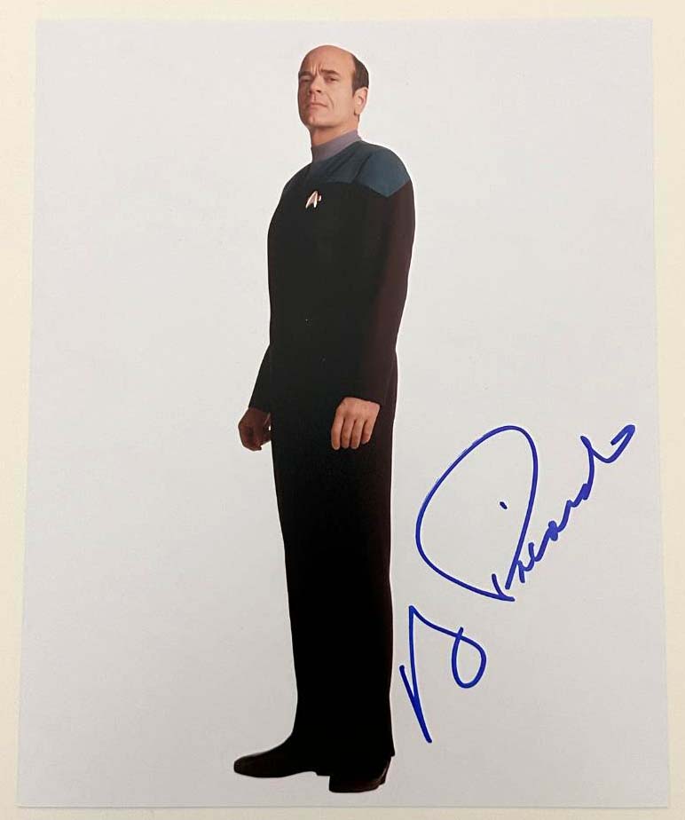 Robert Picardo original autograph on 8x10 Star Trek photo 