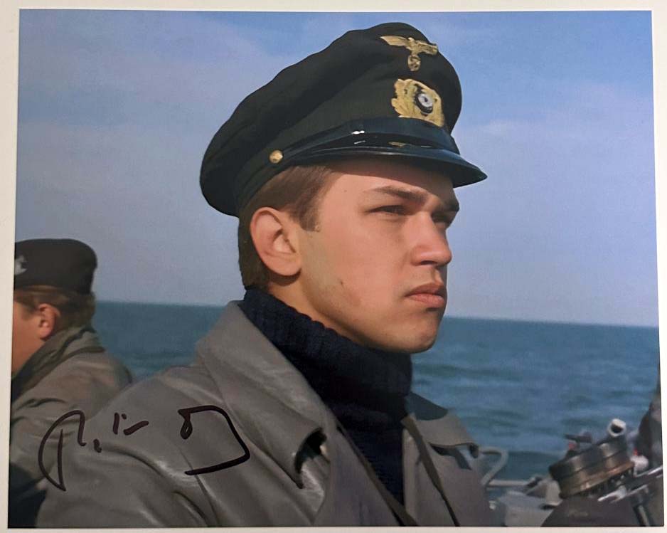Martin May original autograph on 8x10 Das Boot photo