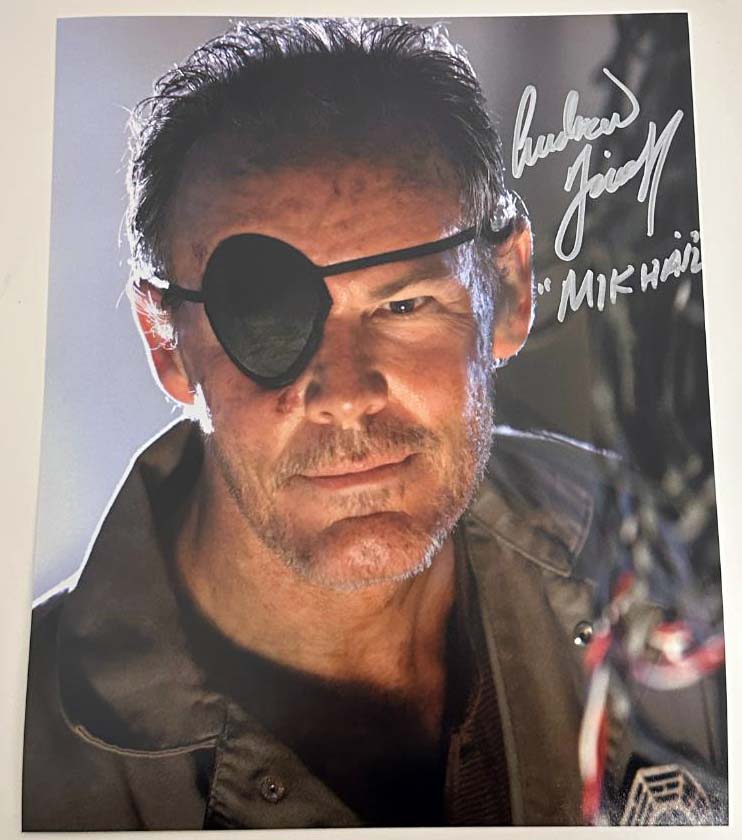 Andrew Divoff original autograph on 8x10 Lost photo