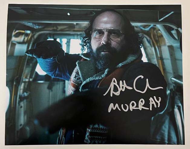 Brett Gelman aka Murray original autograph on 8x10 Stranger Things photo