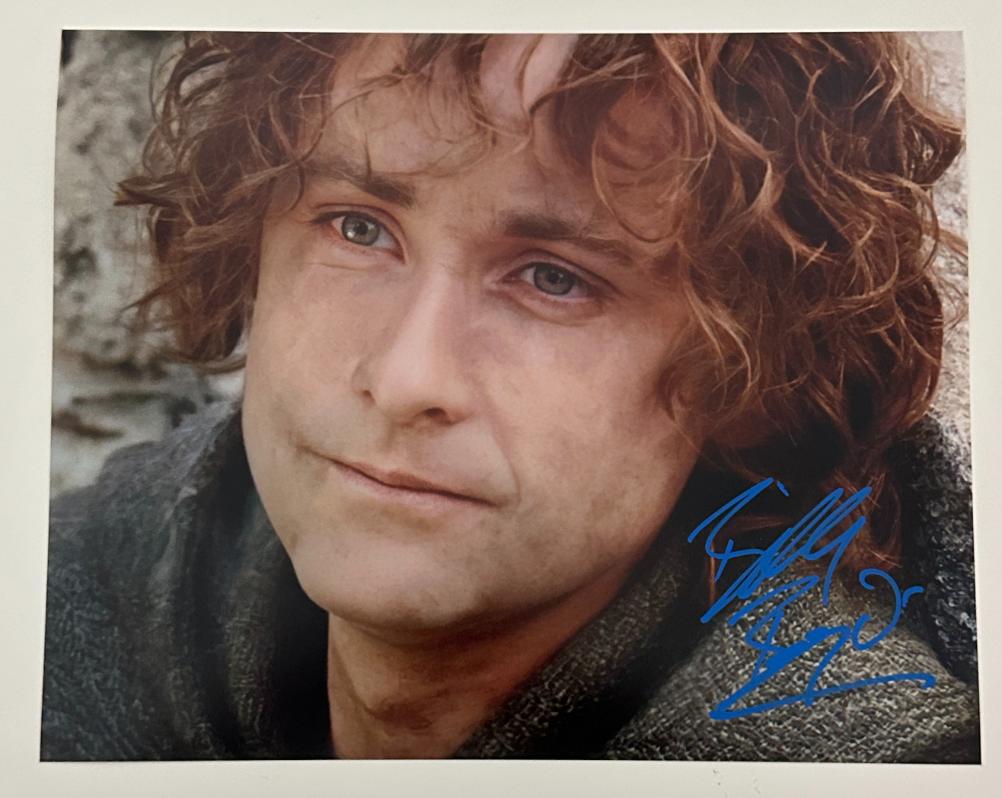 Billy Boyd aka Pippin original autograph on 8x10 Lord of the Rings photo 
