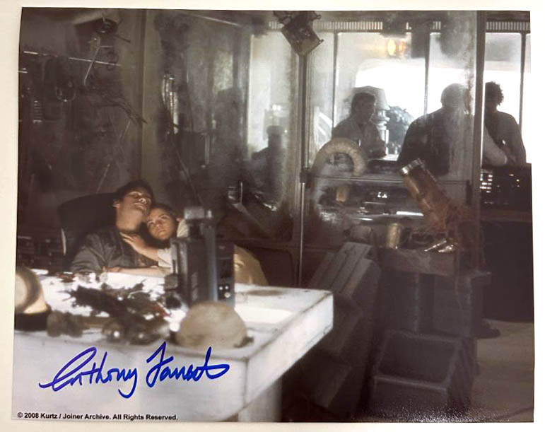 Anthony Forrest original autograph on 8x10 Star Wars photo 