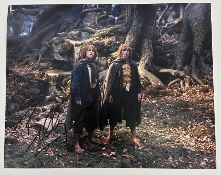 Billy Boyd aka Pippin original autograph on 8x10 Lord of the Rings photo 