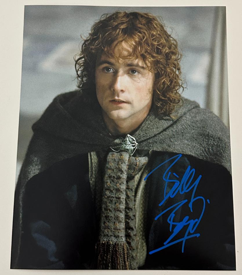 Billy Boyd aka Pippin original autograph on 8x10 Lord of the Rings photo 
